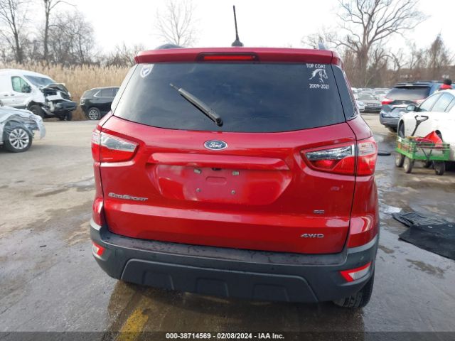 MAJ6S3GL5KC269690 Ford Ecosport Se
