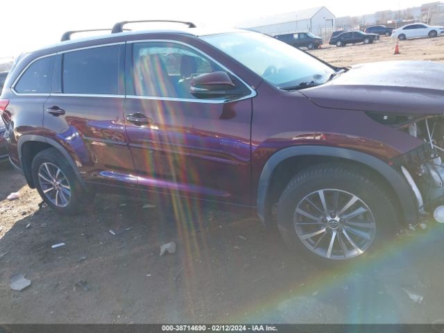 5TDJZRFH5JS897021 Toyota Highlander Xle