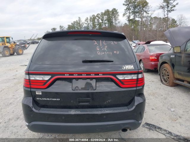 1C4RDHAG2NC102394 Dodge Durango Sxt Rwd