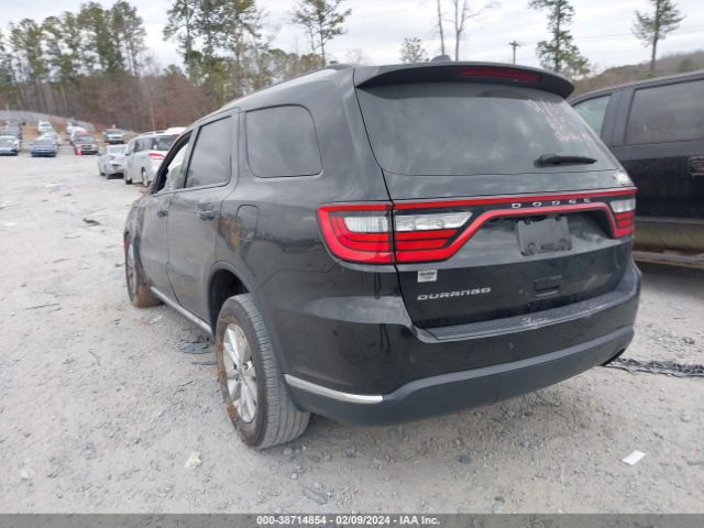 1C4RDHAG2NC102394 Dodge Durango Sxt Rwd