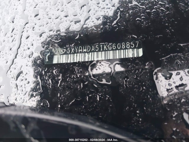 Продажа на аукционе авто 2019 Kia Sorento 3.3l Ex Sport, vin: 5XYPHDA51KG608857, номер лота: 38715202