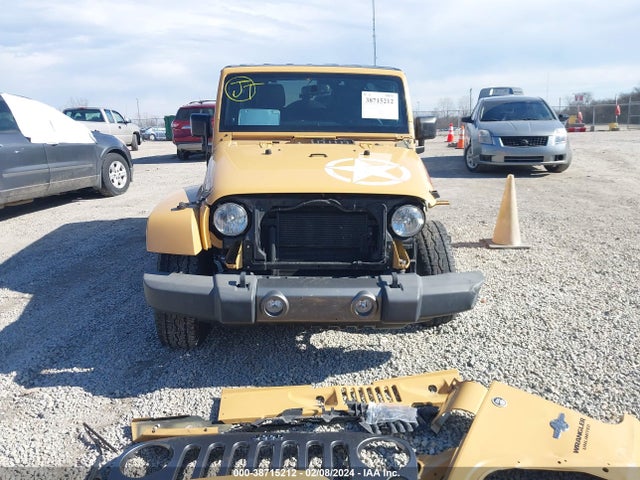2013 JEEP WRANGLER UNLIMITED SPORT VIN: 1C4BJWDG3DL614593