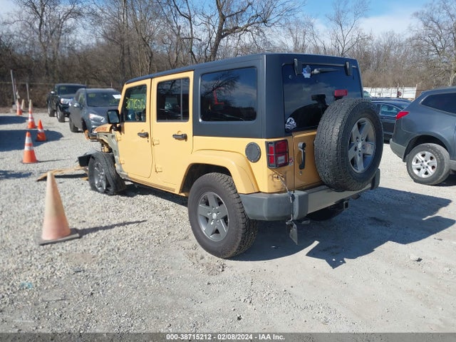 2013 JEEP WRANGLER UNLIMITED SPORT VIN: 1C4BJWDG3DL614593