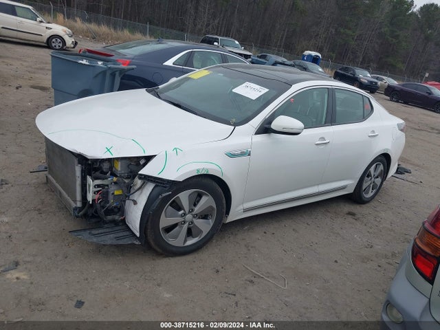 KIA Optima Hybrid Ex 2016 KNAGN4AD8G5098844 Image 2