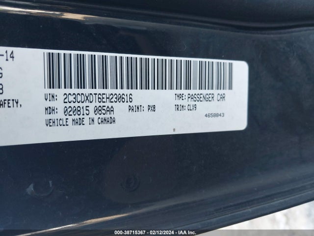 Dodge Charger R/t Max 2014 2C3CDXDT6EH230616 Image 9
