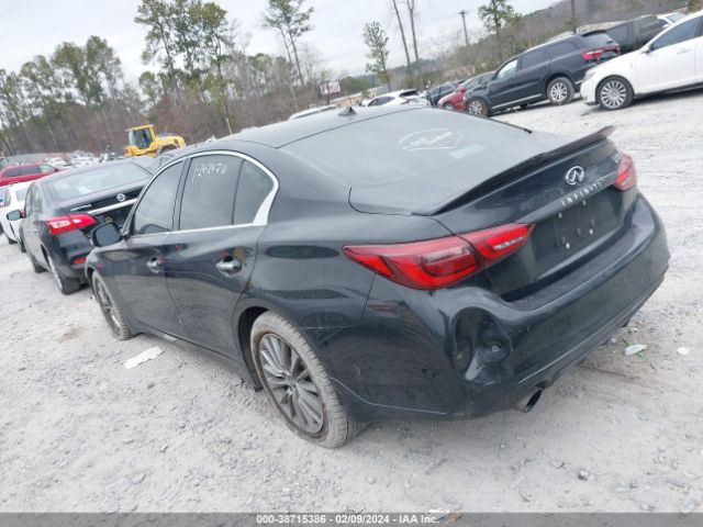 JN1EV7BP9NM310743 Infiniti Q50 LUXE