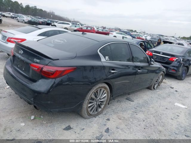 JN1EV7BP9NM310743 Infiniti Q50 LUXE