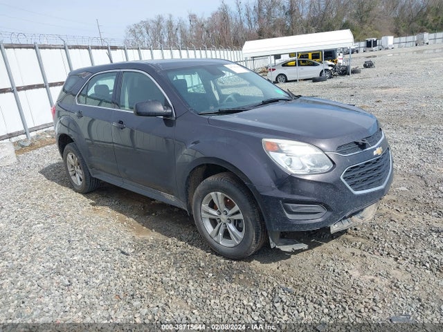 2016 CHEVROLET EQUINOX LS VIN: 2GNALBEK7G6318515