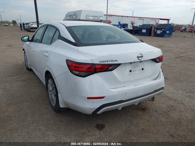 Nissan Sentra S Xtronic Cvt 2022 3N1AB8BV3NY281426 Image 3