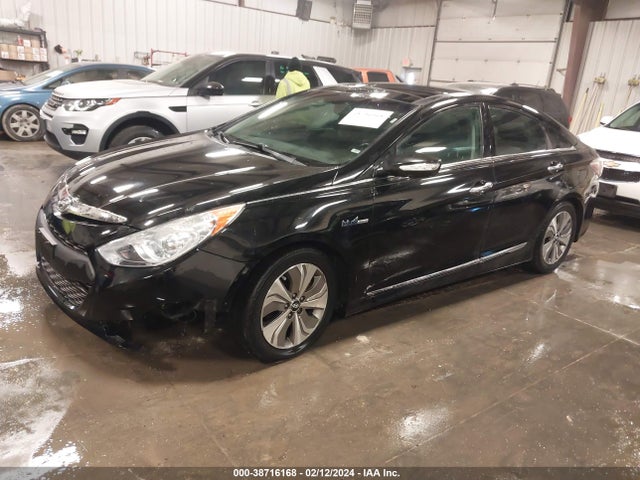 Hyundai Sonata Hybrid Limited 2014 KMHEC4A48EA110457 Image 2