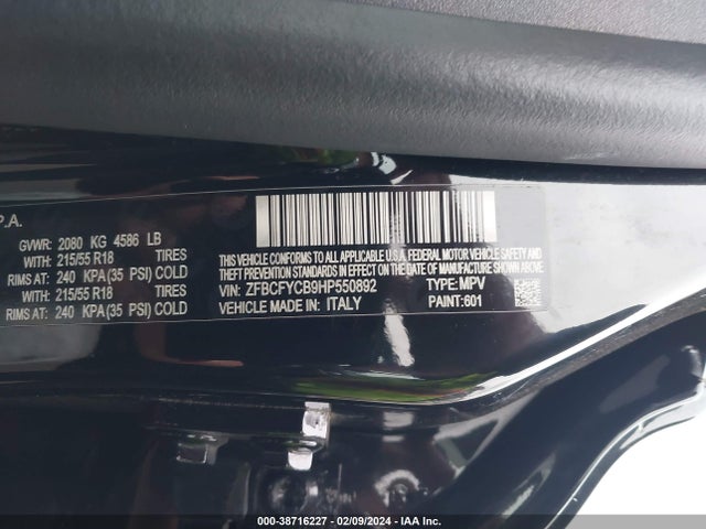 2017 FIAT 500X ZFBCFYCB9HP550892 Photo 8