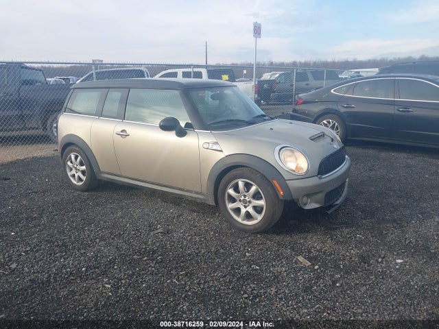 2008 MINI COOPER S CLUBMAN WMWMM33598TP72079 Photo 0