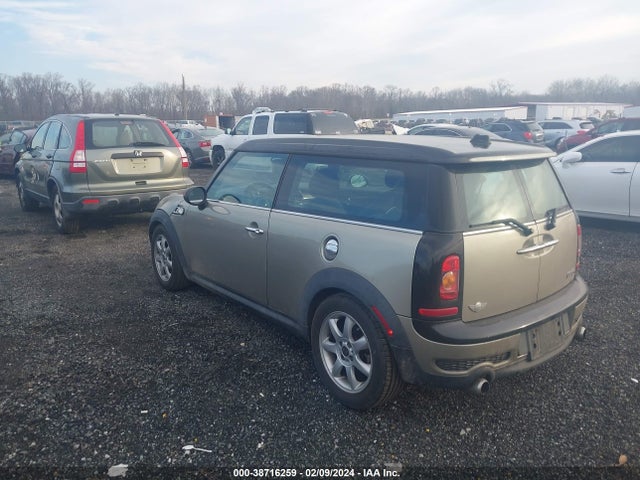 2008 MINI COOPER S CLUBMAN WMWMM33598TP72079 Photo 2
