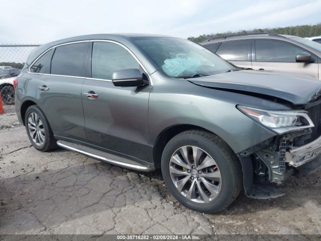 5FRYD4H42GB040807 Acura Mdx Tech/w/tech/acurawatch Plus