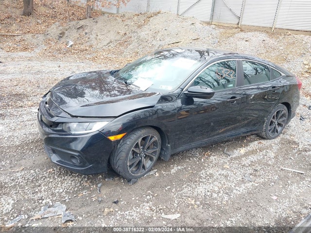 Honda Civic Sport 2019 2HGFC2F83KH595498 Image 2