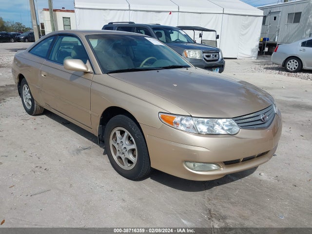 2002 TOYOTA CAMRY SOLARA SE VIN: 2T1CE22P52C002856