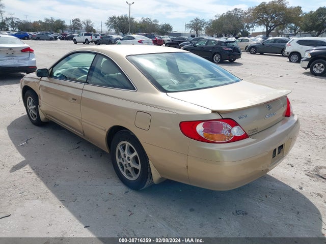2002 TOYOTA CAMRY SOLARA SE VIN: 2T1CE22P52C002856