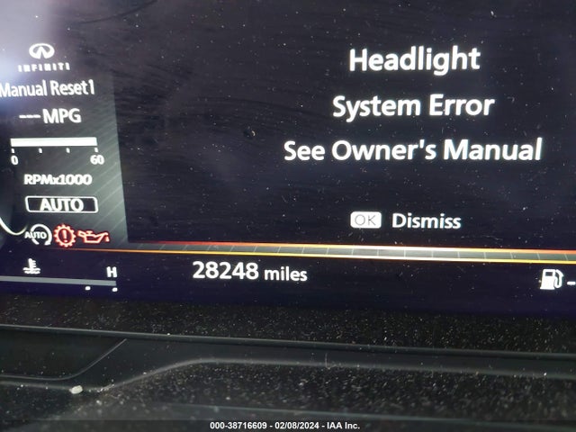 2023 INFINITI QX60 SENSORY AWD VIN: 5N1DL1GSXPC345305