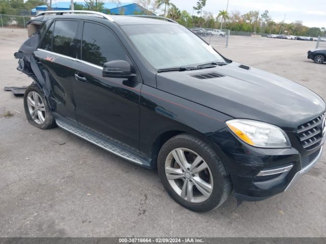 Продаж на аукціоні авто 2014 Mercedes-benz Ml 350 Bluetec 4matic, vin: 4JGDA2EBXEA399341, номер лоту: 38716664