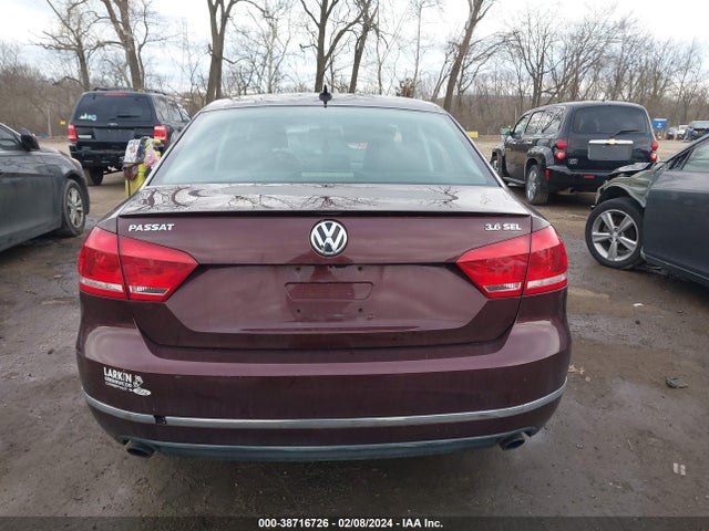 2013 VOLKSWAGEN PASSAT 3.6L V6 SEL PREMIUM VIN: 1VWCM7A30DC036825