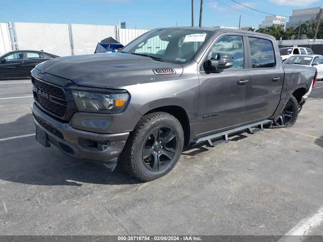 RAM 1500 Big Horn  4x2 5'7 Box 2022 1C6RREFM3NN152652 Image 2