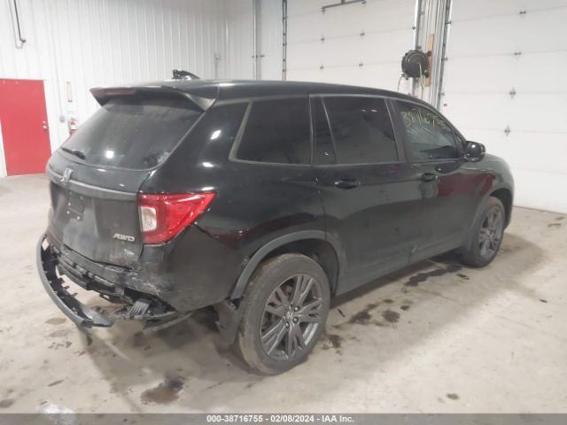 5FNYF8H54KB009286 Honda Passport Ex-l