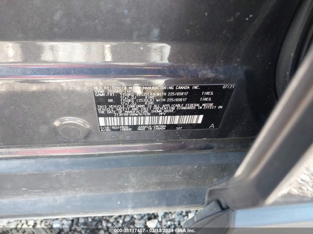 Toyota RAV4 LE 2021 2T3H1RFV6MW167696 Image 9