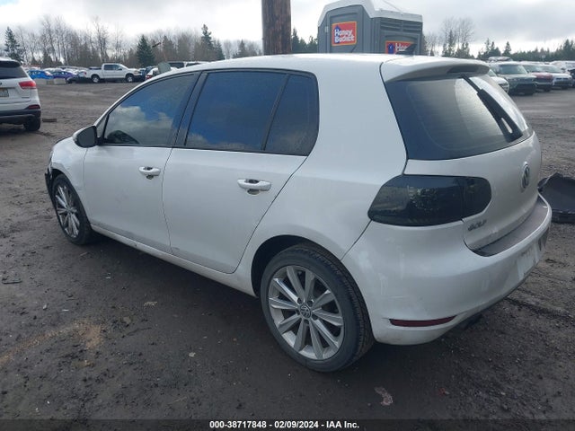 2013 VOLKSWAGEN GOLF 2.0L TDI 4-DOOR VIN: WVWDM7AJ5DW138271