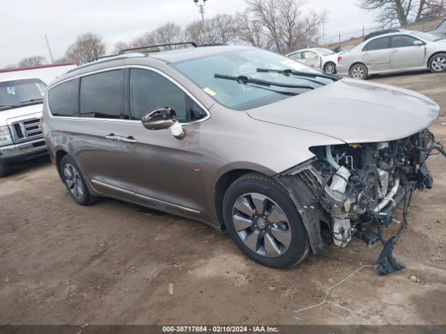 2018 Chrysler Pacifica Hybrid Limited მანქანა იყიდება აუქციონზე, vin: 2C4RC1N73JR178339, აუქციონის ნომერი: 38717884