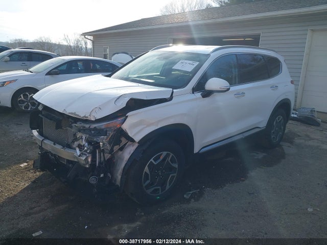 2022 HYUNDAI SANTA FE HYBRID BLUE VIN: KM8S2DA10NU036350