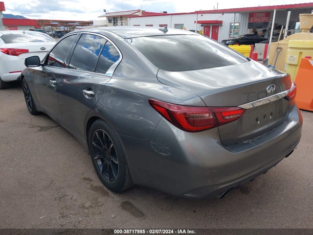 2018 INFINITI Q50 3.0T LUXE VIN: JN1EV7AP9JM364667