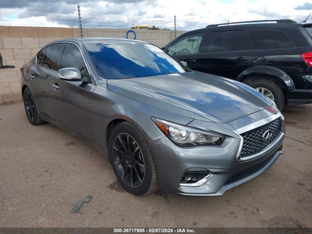 2018 INFINITI Q50 3.0T LUXE VIN: JN1EV7AP9JM364667