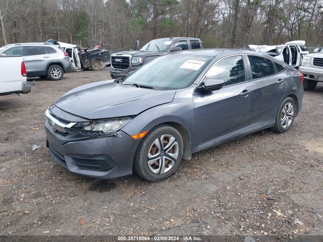 Honda Civic Lx 2016 19XFC2F5XGE024419 Image 2