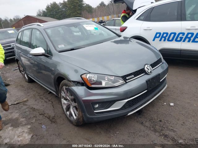 Auction sale of the 2017 Volkswagen Golf Alltrack Tsi S/tsi Se/tsi Sel, vin: 3VWH17AU2HM519633, lot number: 38718343