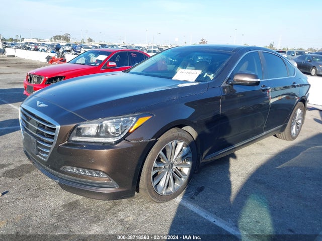 Genesis G80 3.8 2017 KMHGN4JEXHU167614 Image 2