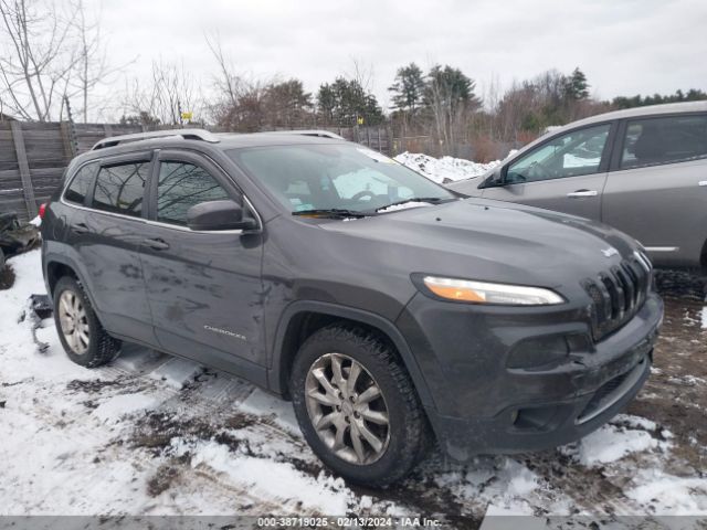 Продажа на аукционе авто 2015 Jeep Cherokee Limited, vin: 1C4PJMDS4FW522599, номер лота: 38719025