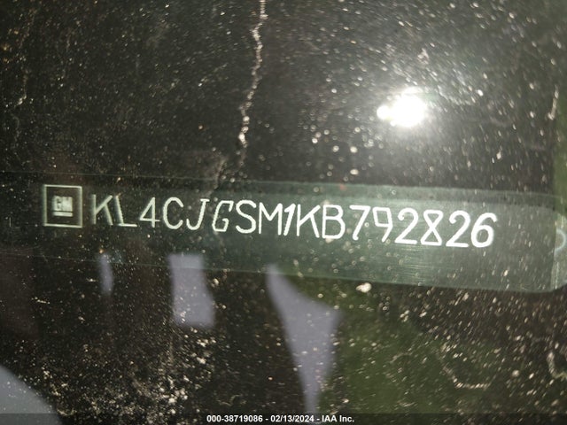 KL4CJGSM1KB792826 Buick Encore Awd Essence