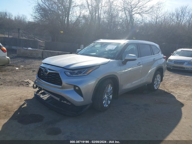 Toyota Highlander Hybrid Limited 2021 5TDDBRCH9MS024365 Image 2