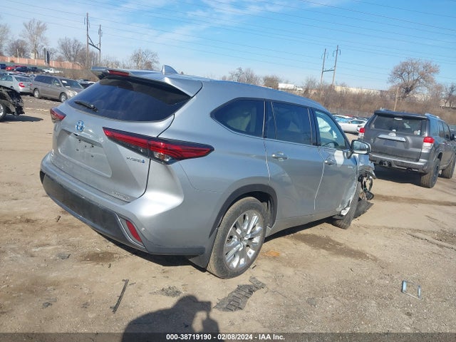 Toyota Highlander Hybrid Limited 2021 5TDDBRCH9MS024365 Image 4
