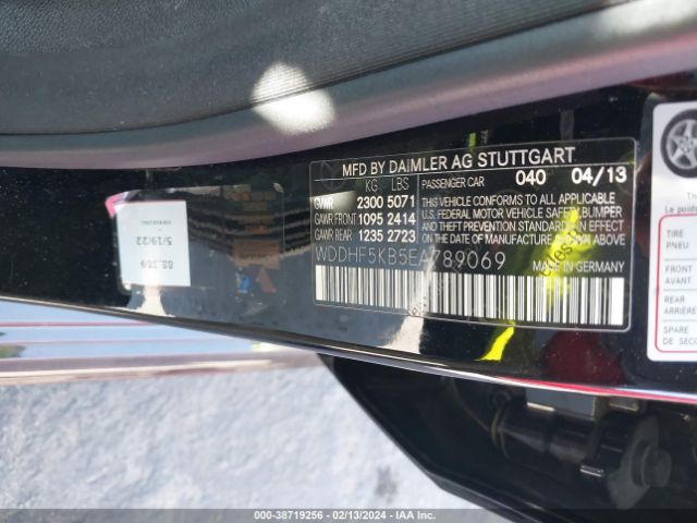 WDDHF5KB5EA789069 Mercedes-Benz E 350