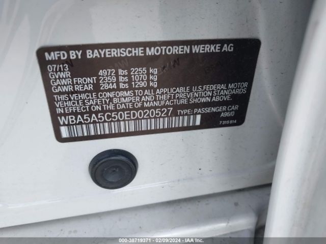 WBA5A5C50ED020527 BMW 528I