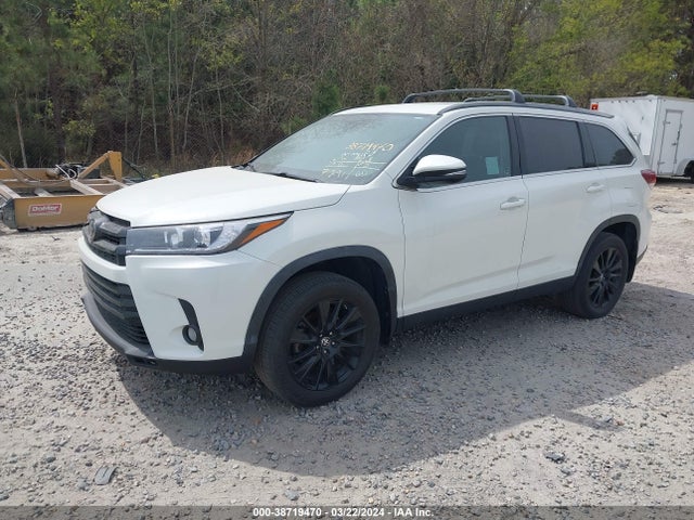 Toyota Highlander Se 2019 5TDKZRFH3KS367720 Image 2