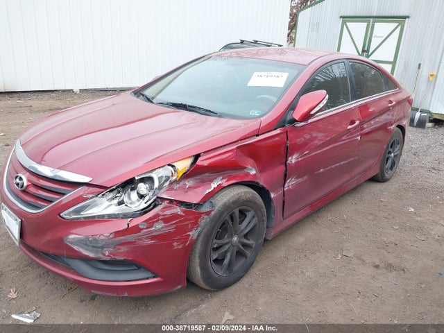 2014 HYUNDAI SONATA GLS VIN: 5NPEB4AC9EH830051