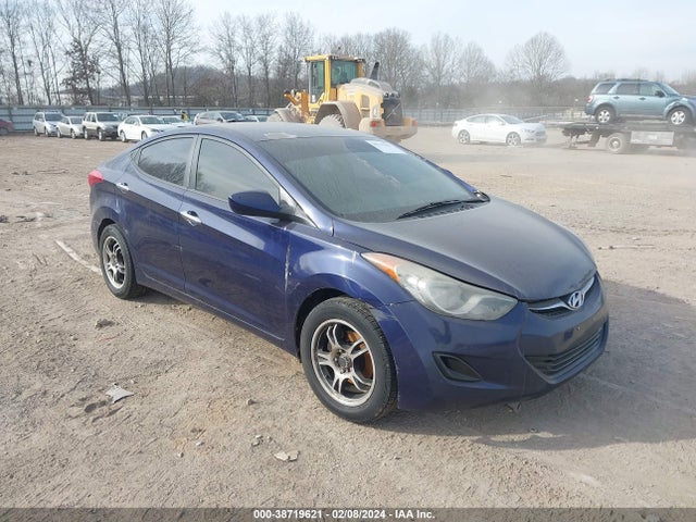 2012 HYUNDAI ELANTRA GLS VIN: 5NPDH4AEXCH085111