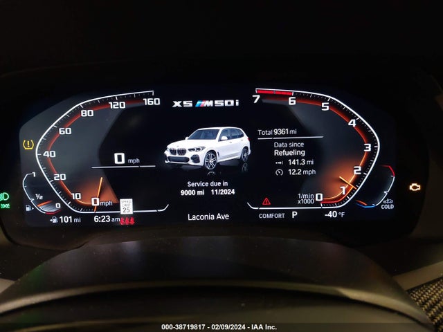 5UXJU4C01P9P54623 BMW X5 M50i