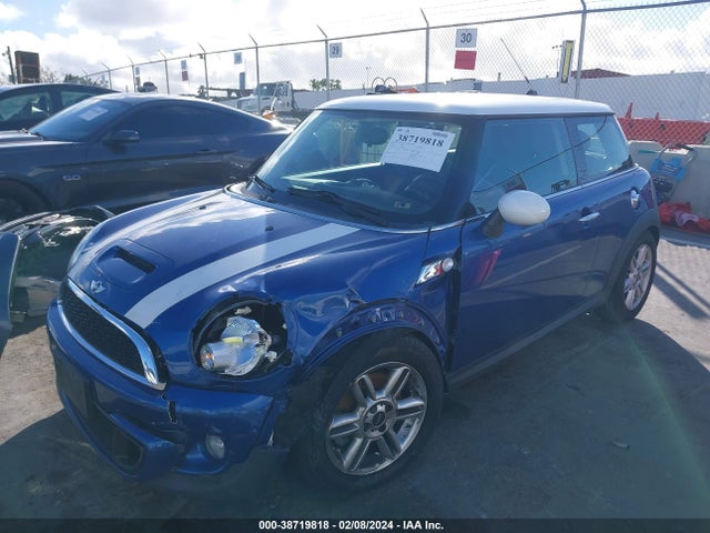 2012 MINI COOPER S WMWSV3C54CTY19211 Photo 1
