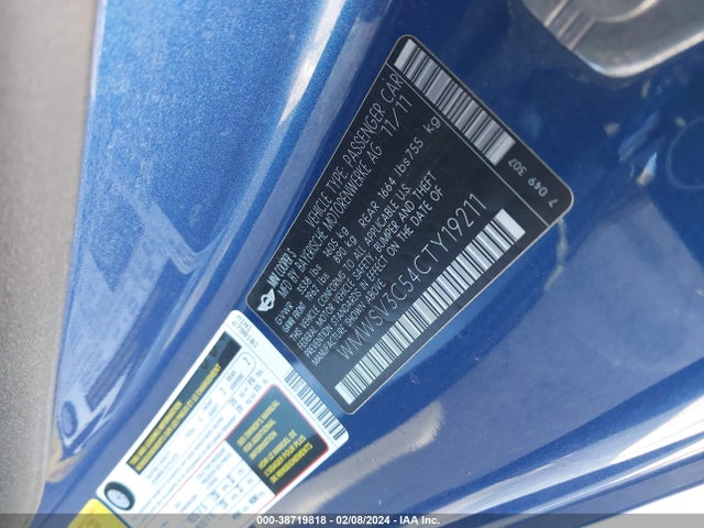 2012 MINI COOPER S WMWSV3C54CTY19211 Photo 8