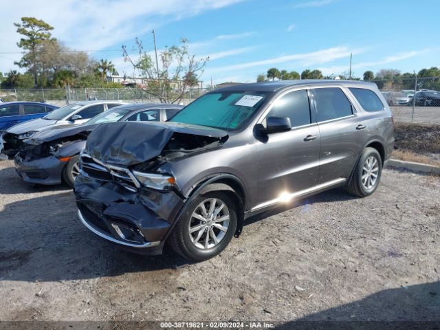 1C4RDHAG0JC316570 Dodge Durango Sxt Rwd
