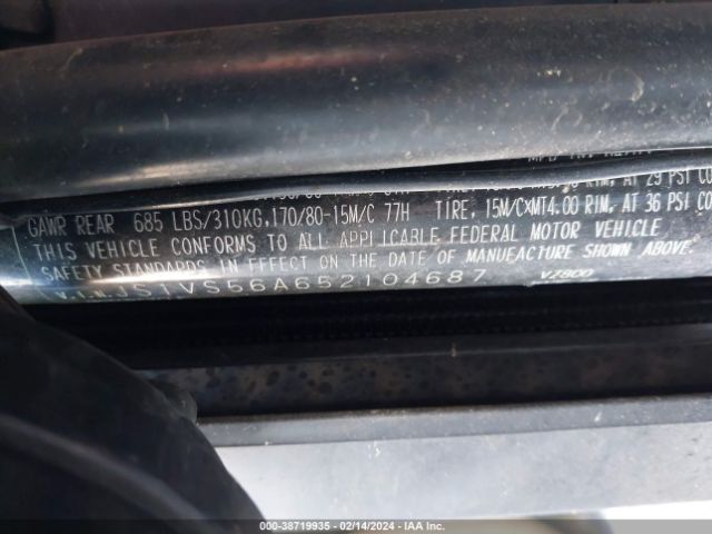 2005 SUZUKI M50 JS1VS56A652104687 Photo 9