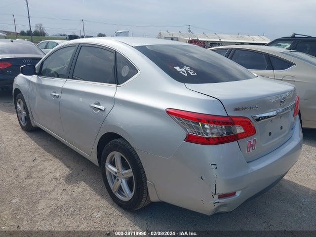 2014 NISSAN SENTRA SV VIN: 3N1AB7APXEL675807